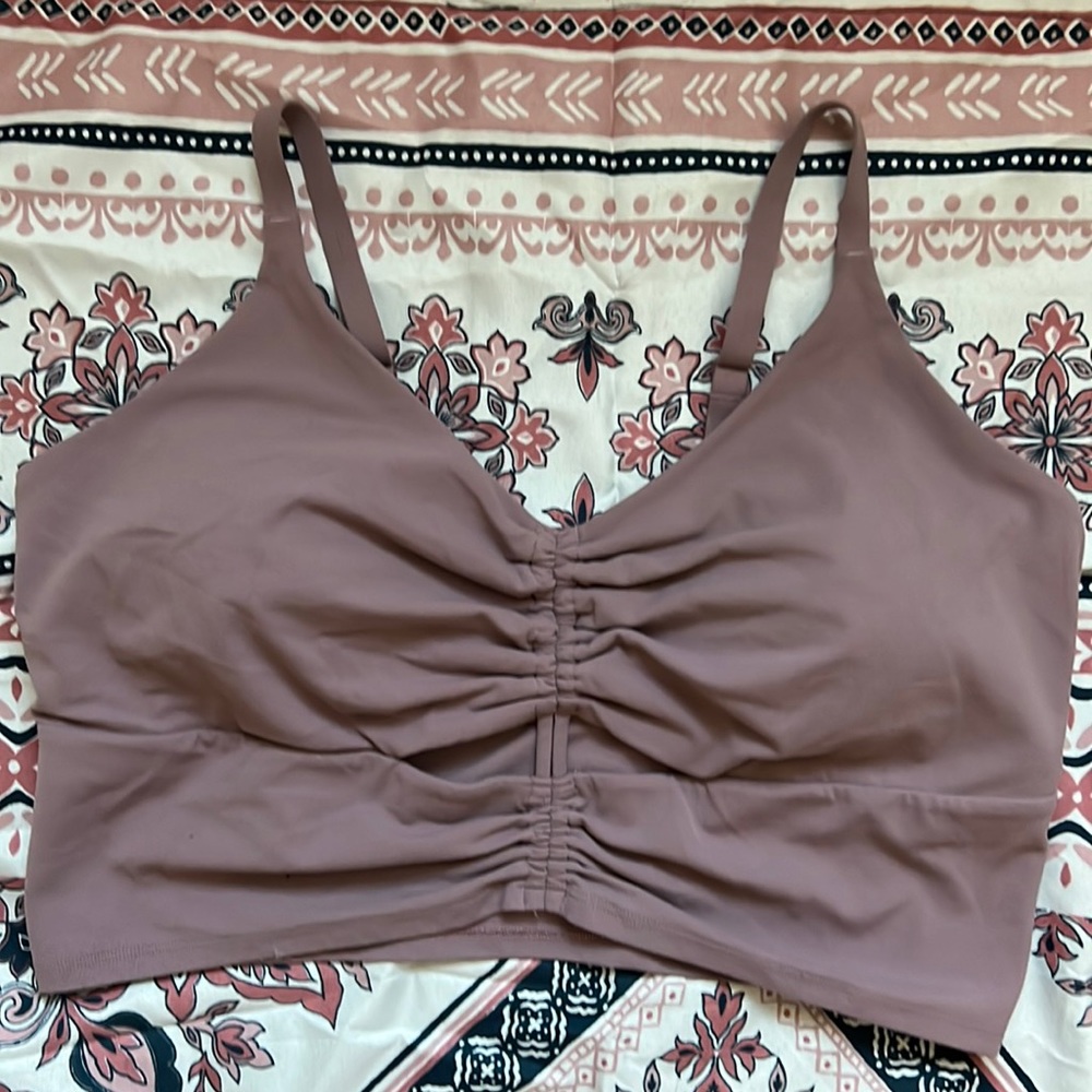 Athleta Cinch Longline Bra